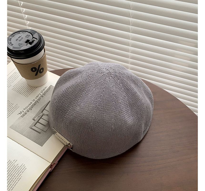 Plain Woven Beret