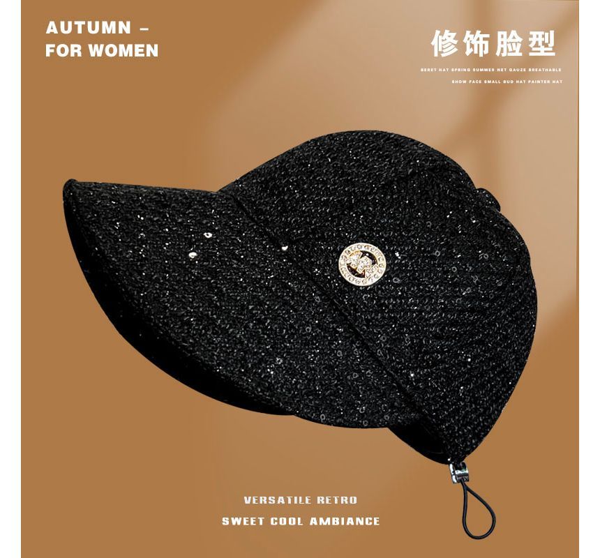 Sequined Sun Hat