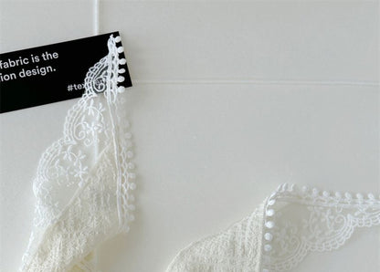 Headkerchief Lace Trim