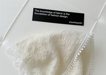 Headkerchief Lace Trim