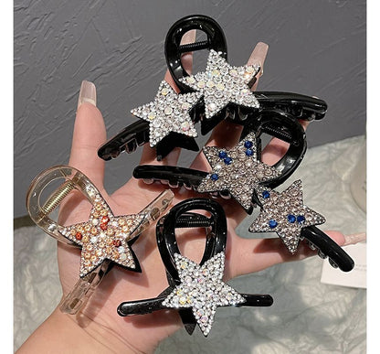 Rhinestone Star Hair Claw