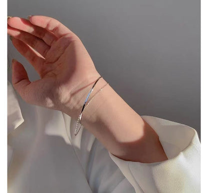 Bracelet à chaîne superposée