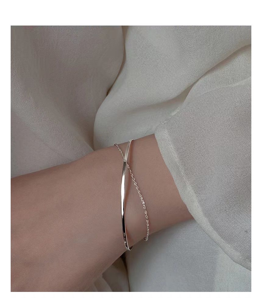 Bracelet à chaîne superposée