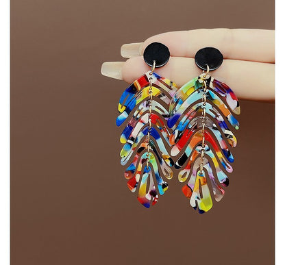 Leaf Drop Earring