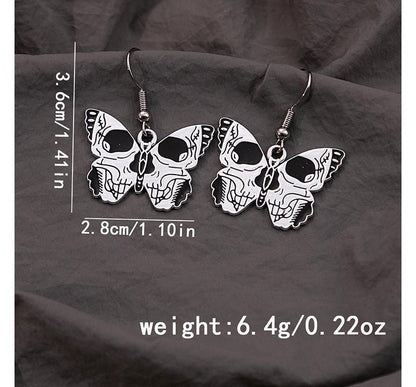 Halloween Butterfly Drop Earring