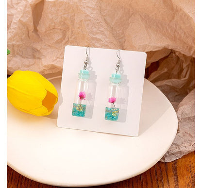 Wish Bottle Drop Earring