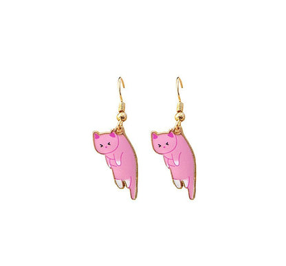 Cat Drop Earring