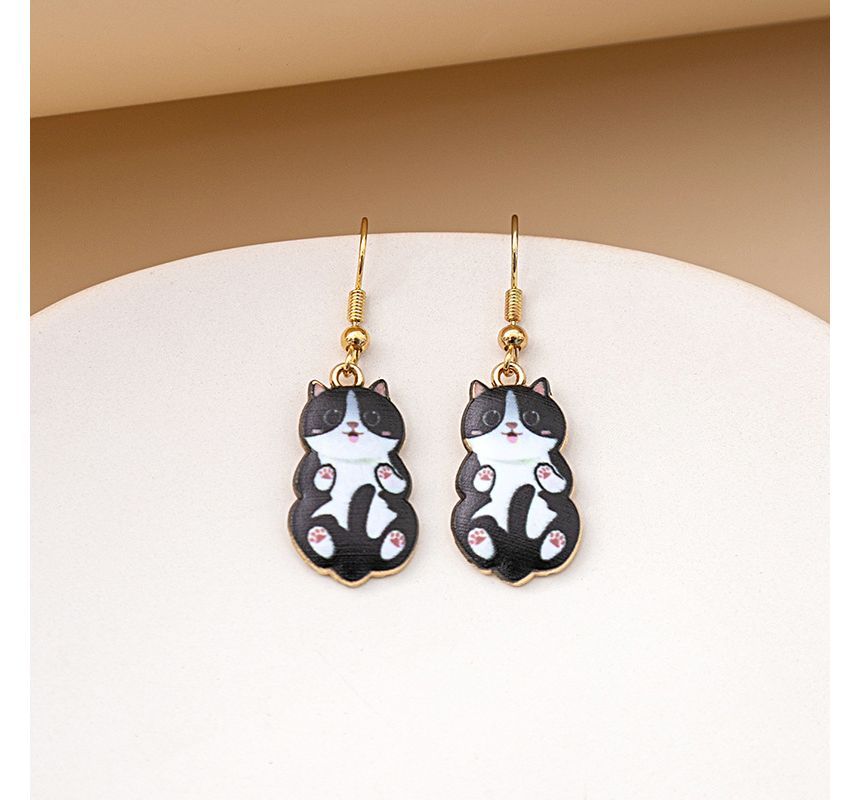 Cat Drop Earring