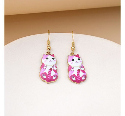 Cat Drop Earring