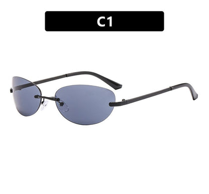 Sunglasses Metal Frameless