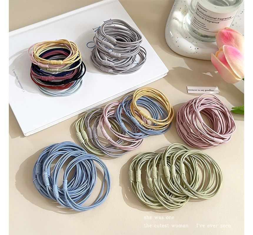 Color Hair Tie / Set