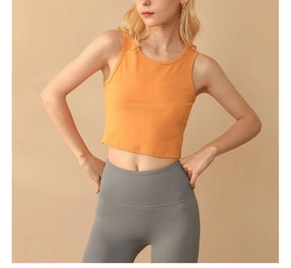 Plain Tank Crop Top