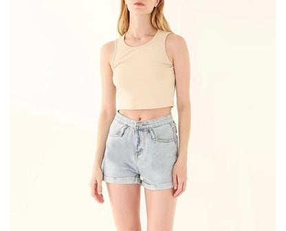 Plain Tank Crop Top