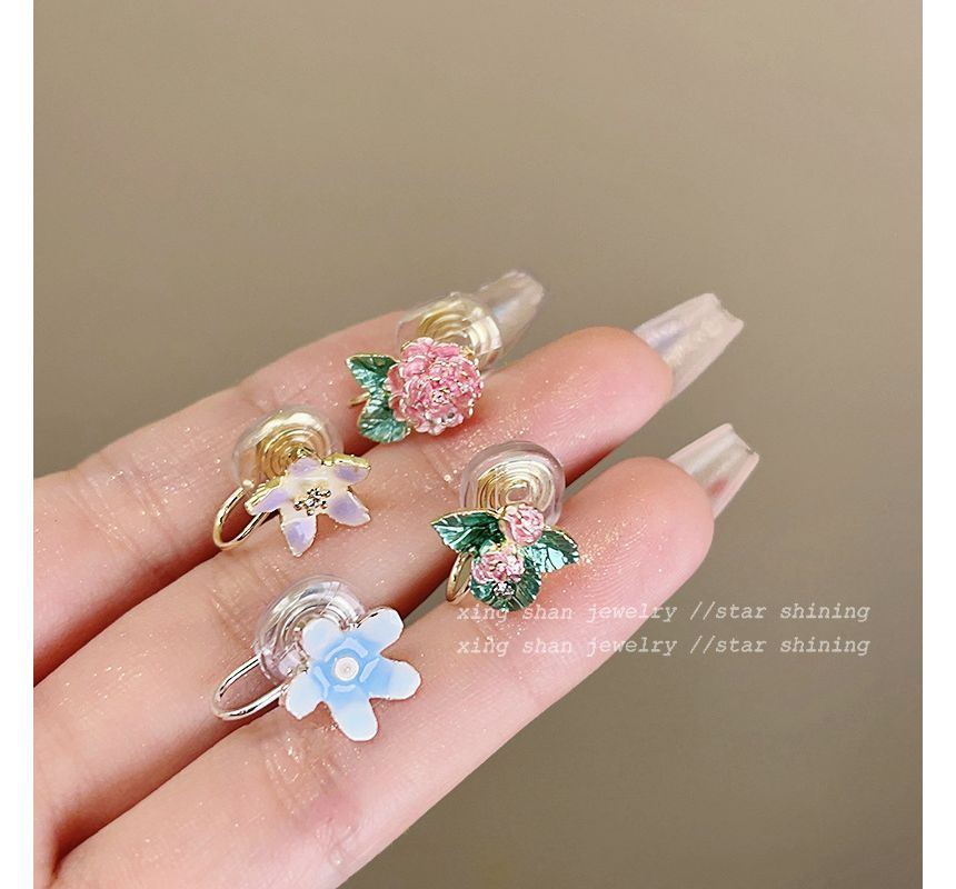 Floral 4: (Various Set of Designs) Alloy Earring