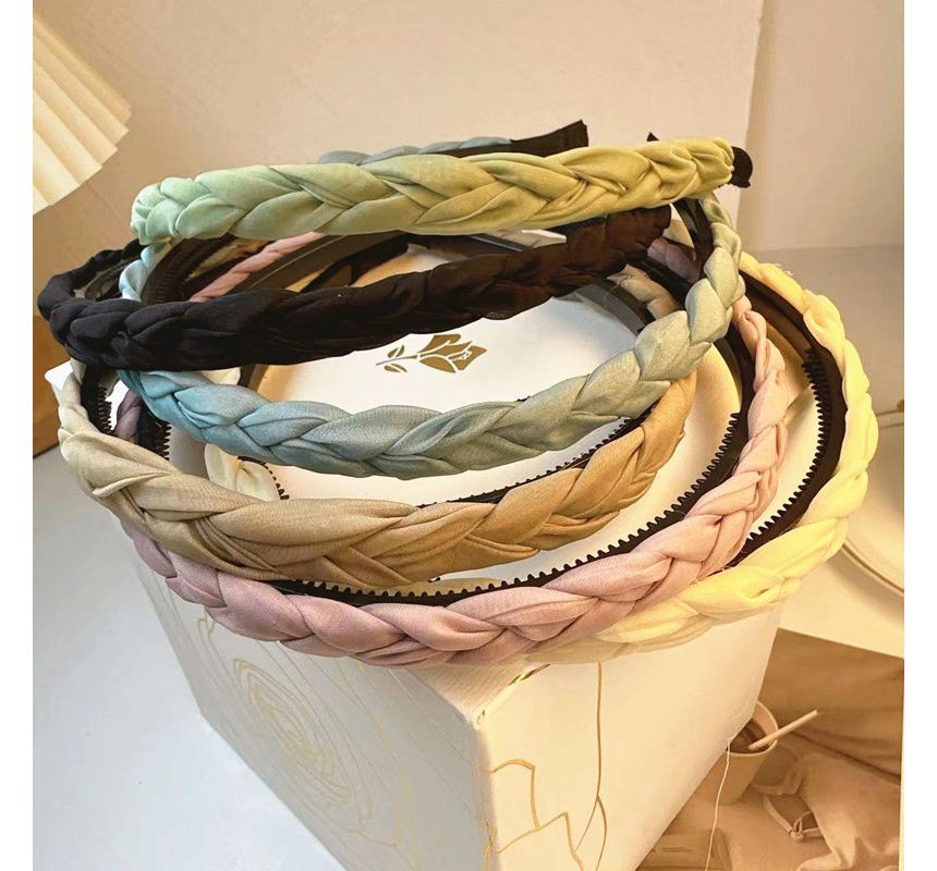 Braided Fabric Headband