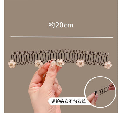 Acrylic Alloy Hair Comb (Various Designs)