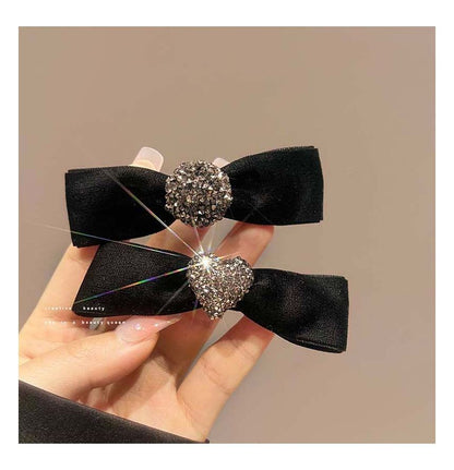 Bow Velvet Hair Clip (Various Designs)