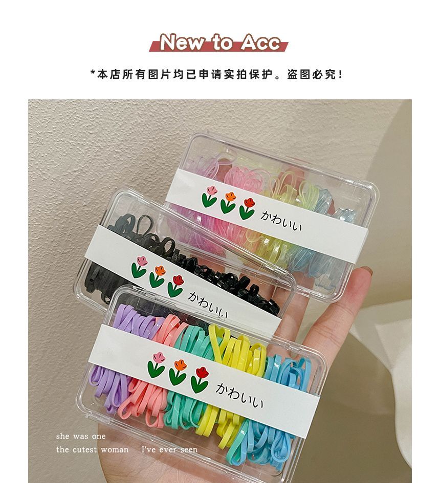 Set of 100: Disposable Hair Tie