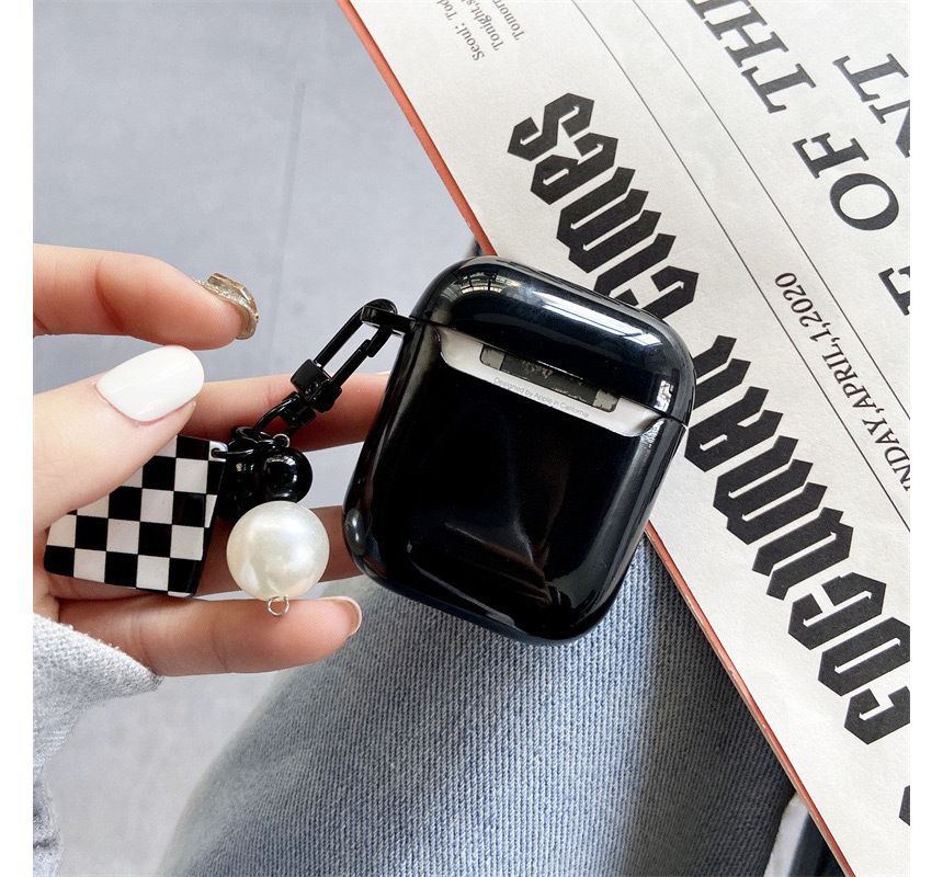 AirPods Skin Earphone Case Pro Pearl Faux Bow /