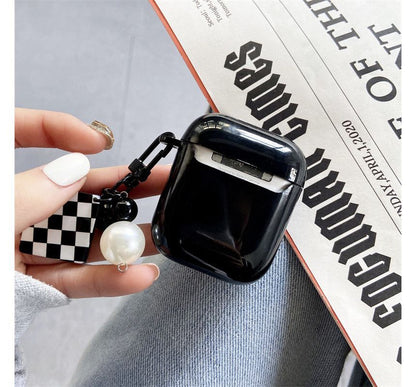 AirPods Skin Earphone Case Pro Pearl Faux Bow /