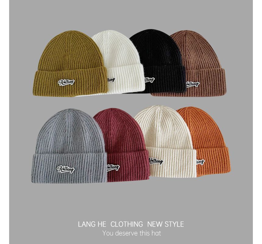 Lettering Beanie