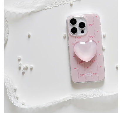 Bow Phone Case / Heart Phone Stand