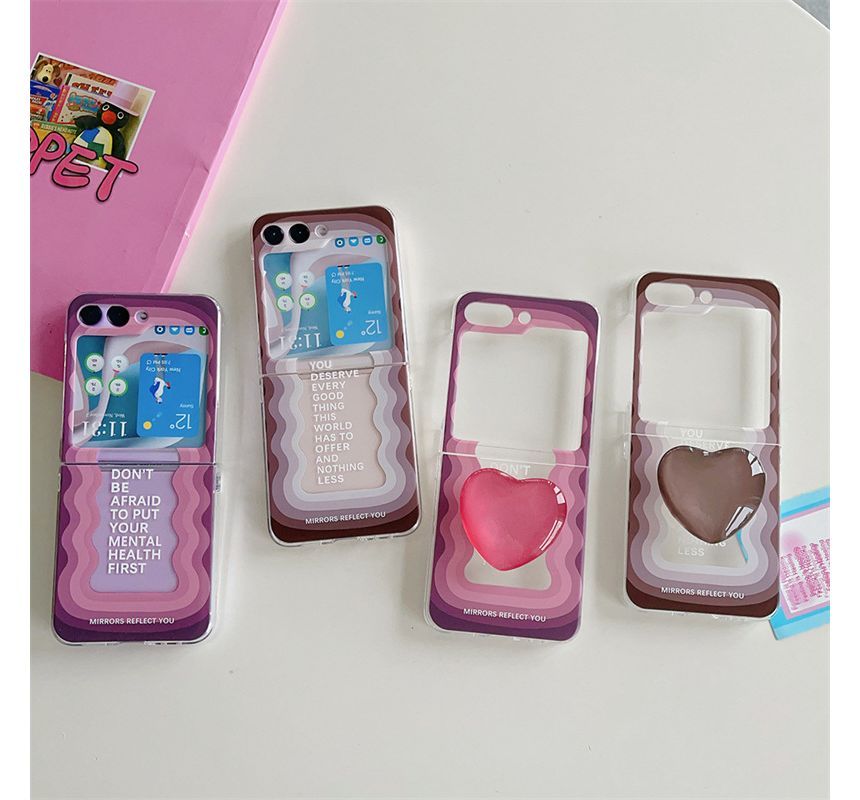 Wavy Lettering Phone Case