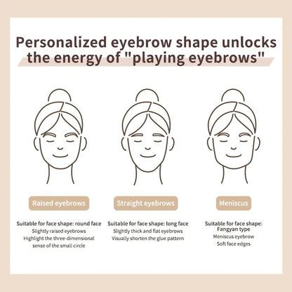 3 Shade Eyebrow Powder