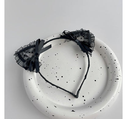 Headband Lace Cat Ear