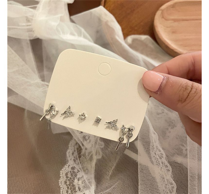 Set Stud Rhinestone Ear 6: of