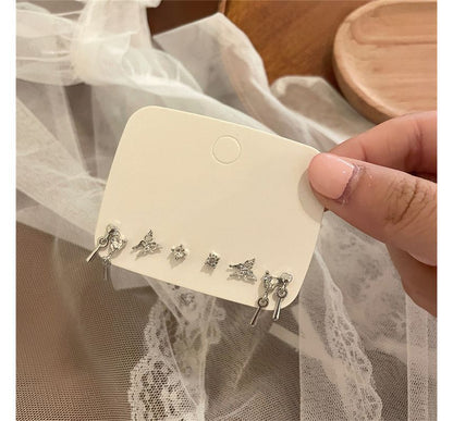 Set Stud Rhinestone Ear 6: of