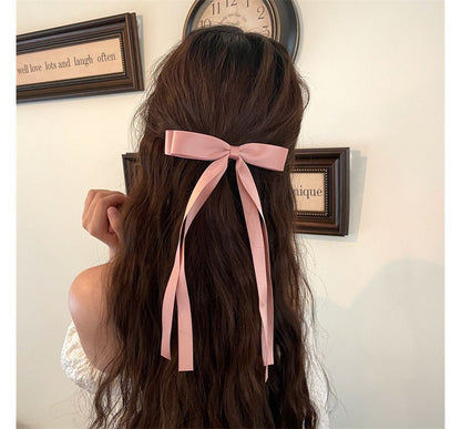 Clip Hair Bow Fabric