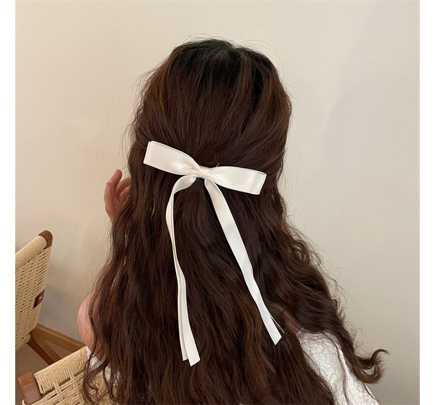 Clip Hair Bow Fabric