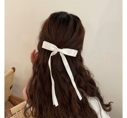 Clip Hair Bow Fabric