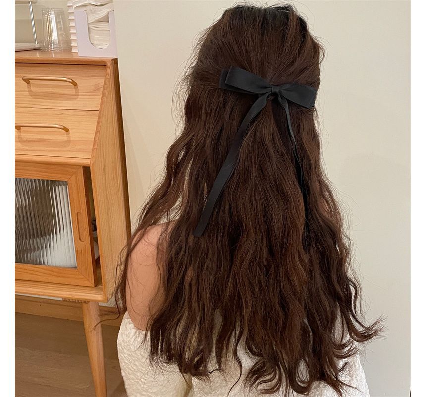 Clip Hair Bow Fabric