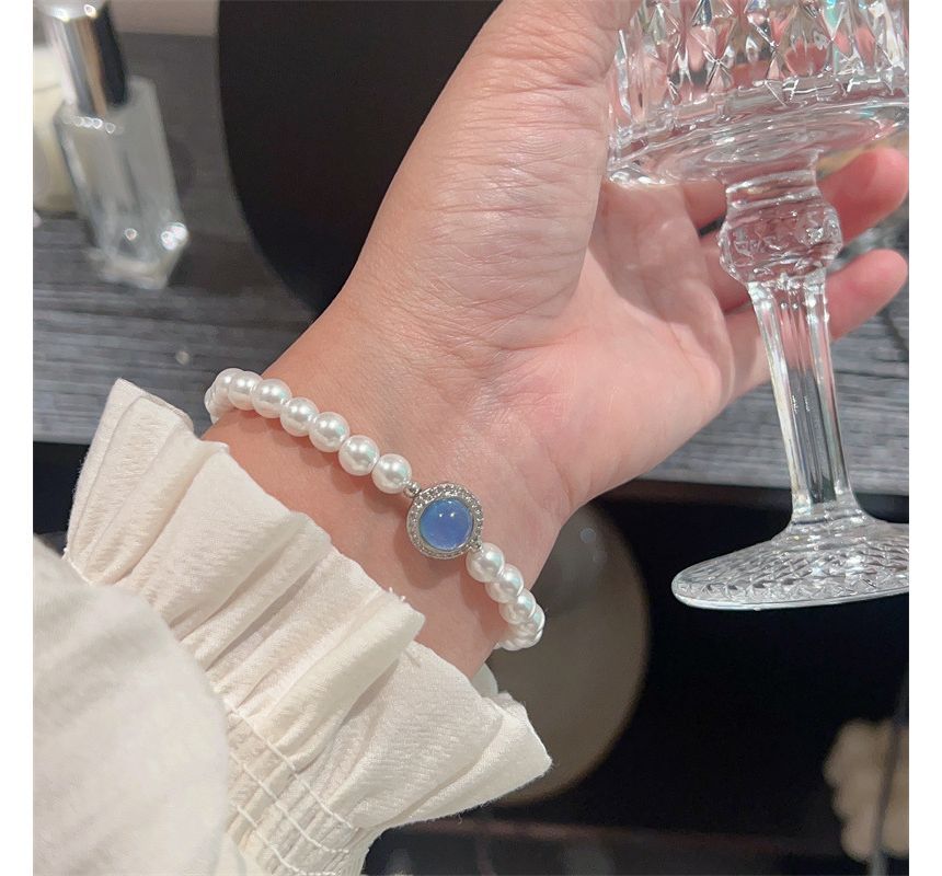 Bracelet Gemstone Faux Pearl