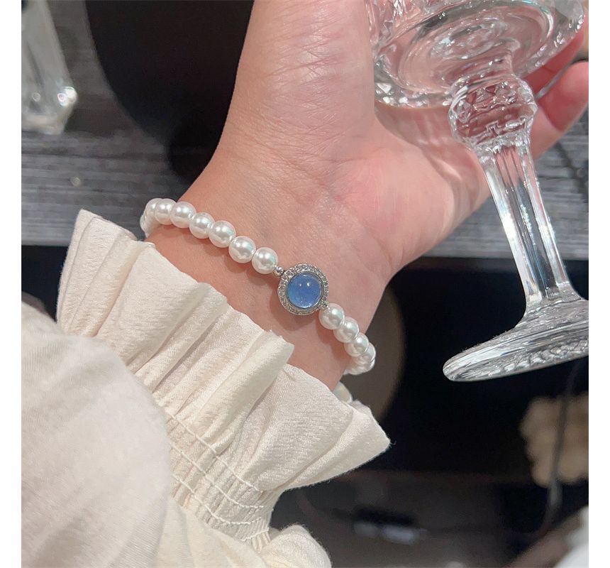 Bracelet Gemstone Faux Pearl