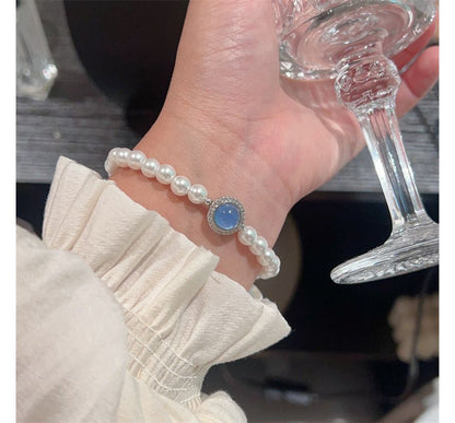 Bracelet Gemstone Faux Pearl
