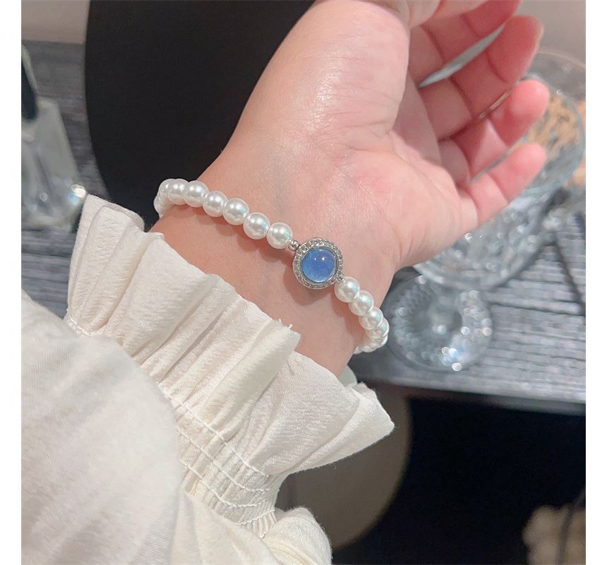 Bracelet Gemstone Faux Pearl