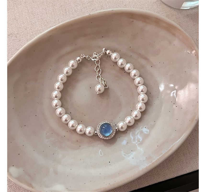 Bracelet Gemstone Faux Pearl