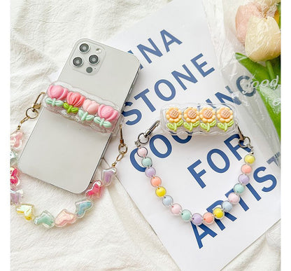 (Various Clip On Cartoon Phone Designs) Strap