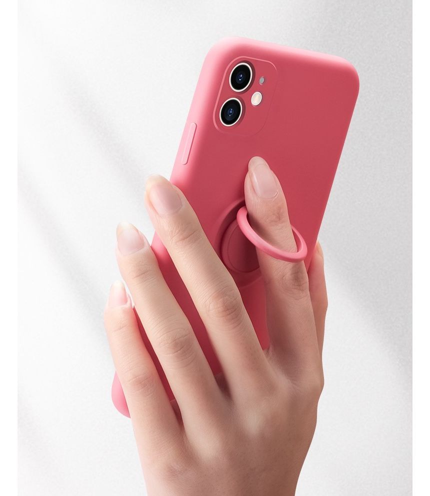 Phone Plain Stand Ring Case