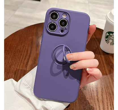 Stand Phone Plain Case Ring