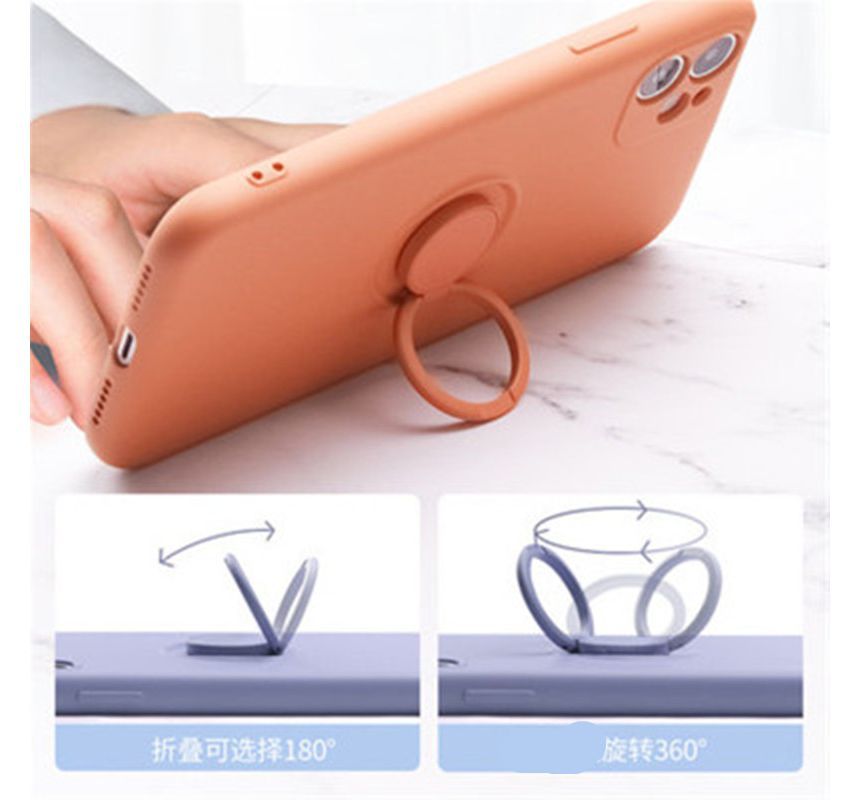Stand Phone Plain Case Ring