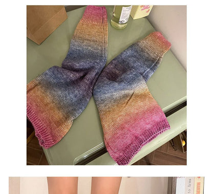 Ombre Knit Leg Warmer