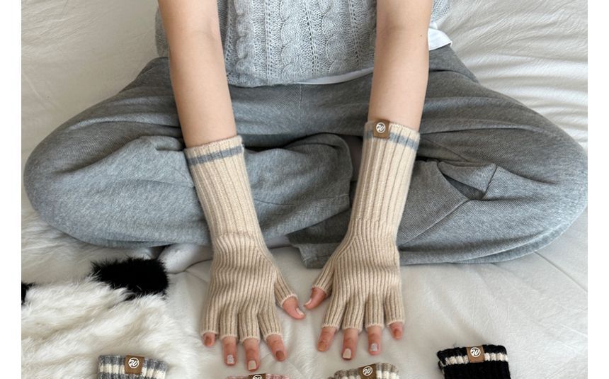 Gloves Knit Fingerless