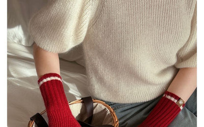 Gloves Knit Fingerless