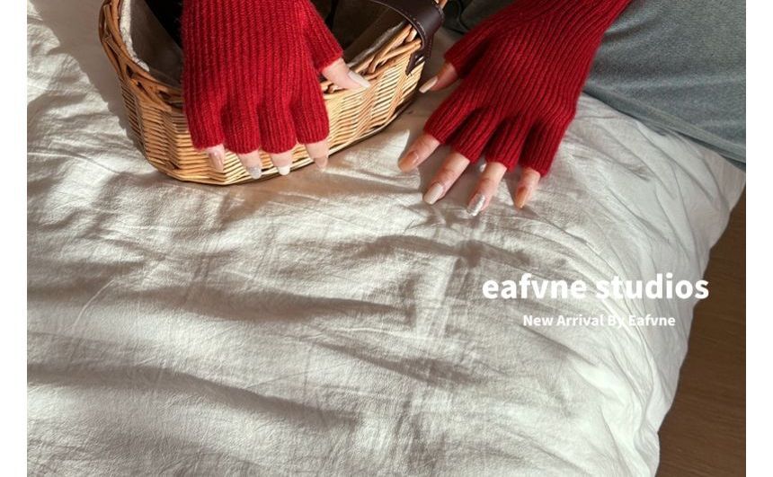 Gloves Knit Fingerless