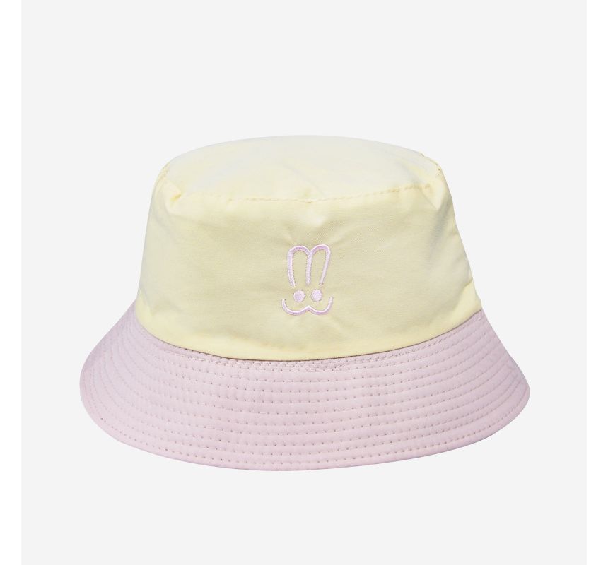 Rabbit Embroidered Bucket Hat