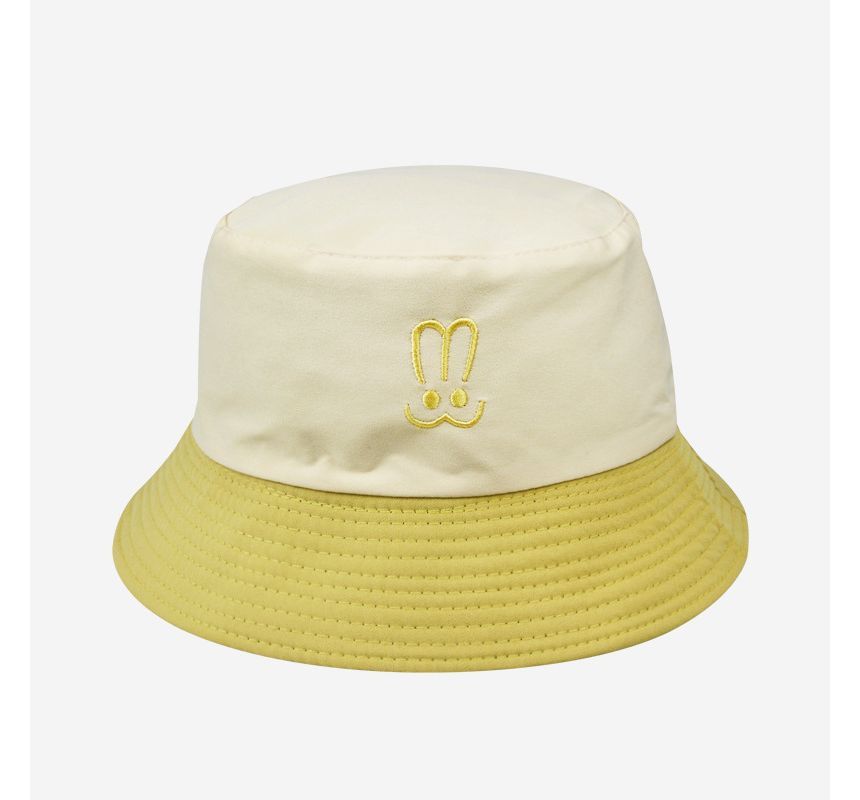 Rabbit Embroidered Bucket Hat